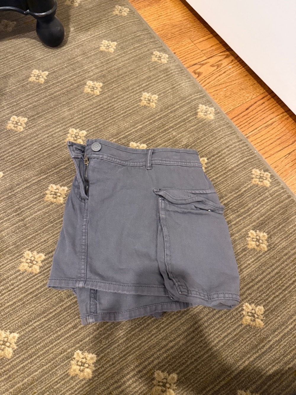 Garage Slate Gray Casual High-Rise Skort